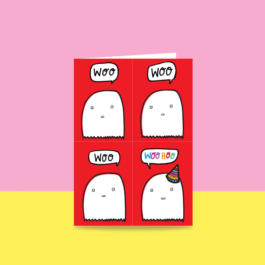 Able & Game Woohoo Ghost Card
