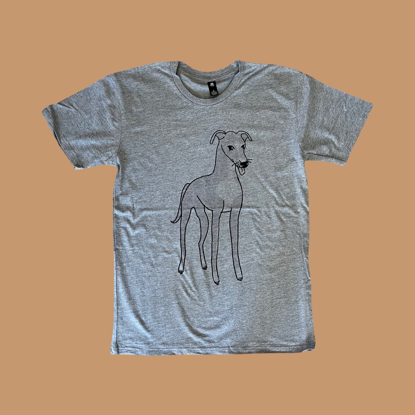 Ruck Rover Long Dog Tee - Grey Marle