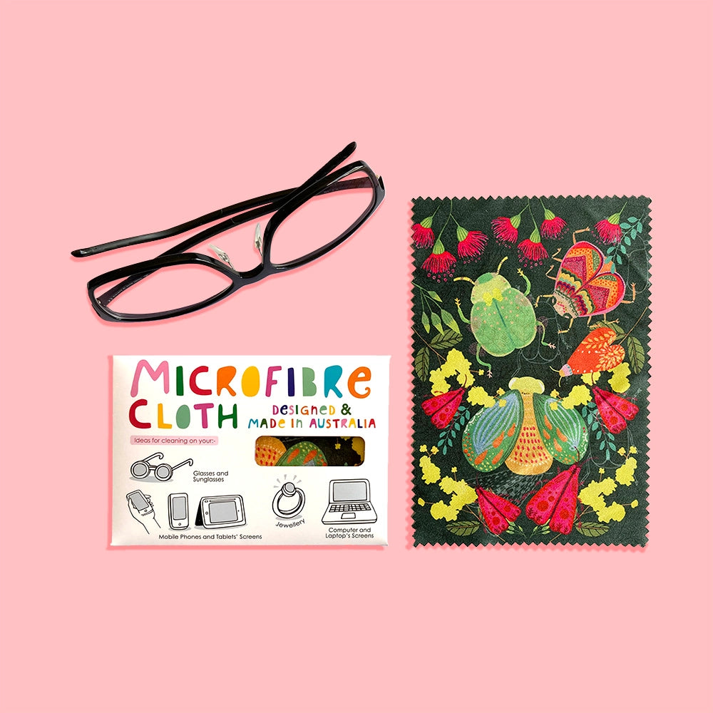 Missy Minzy Bugs Microfibre Cloth
