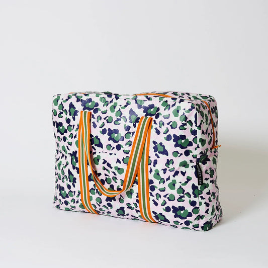 Project Ten Leopard Overnight Bag