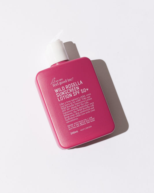We Are Feel Good Inc Wild Rosella Sunscreen SPF50+ 200ml