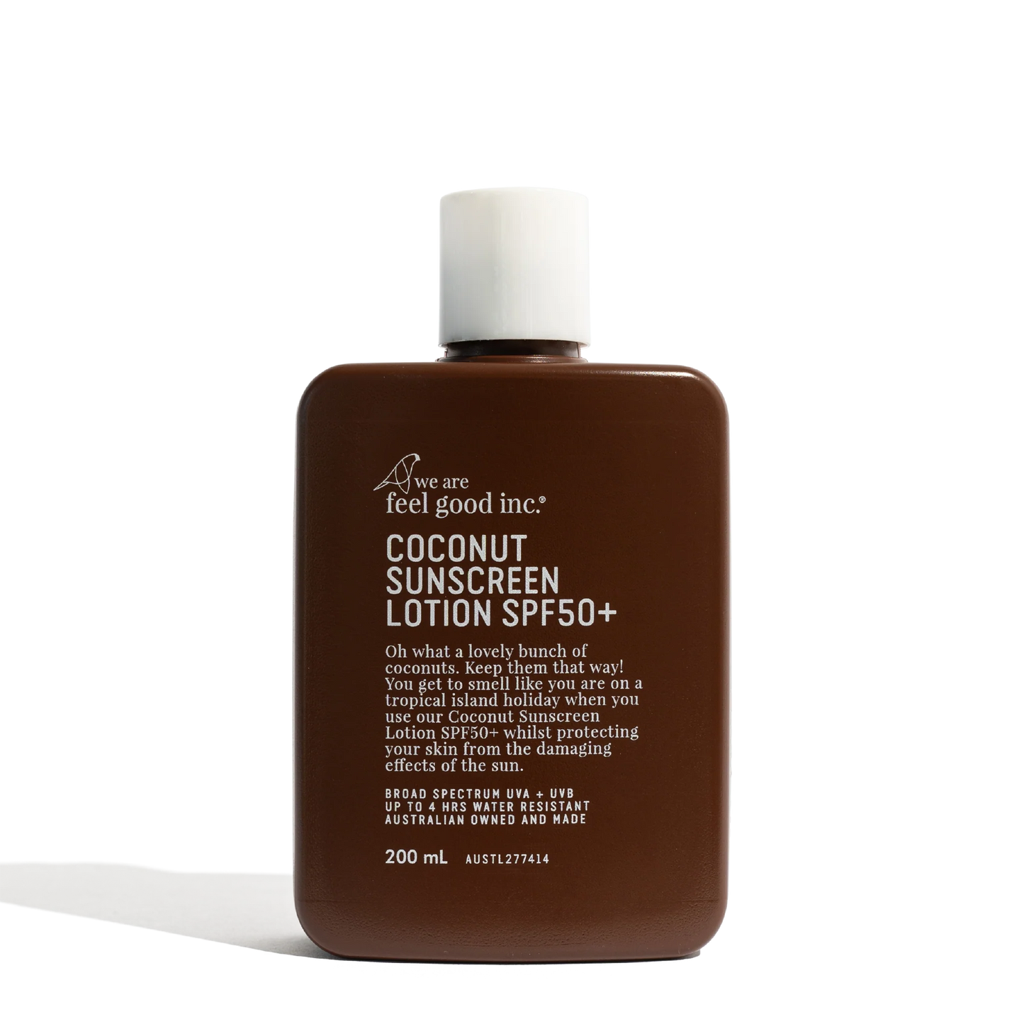 We Are Feel Good Inc Coconut Sunscreen SPF50+ 200ml