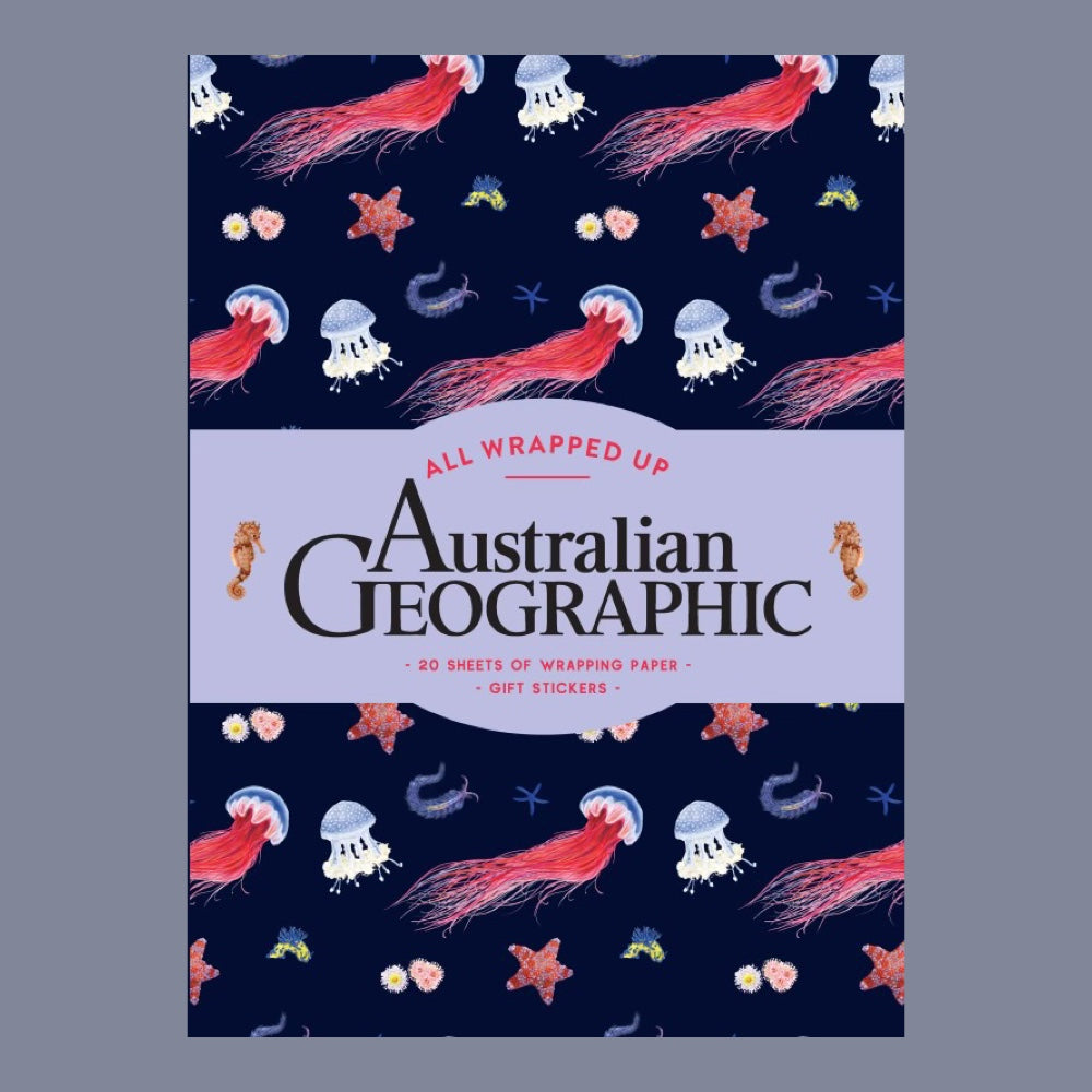 Flatlay of All Wrapped Up: Australian Geographic