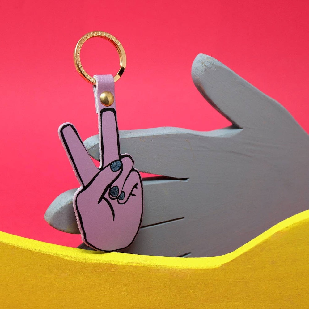 Ark Peace Key Fob - Lilac