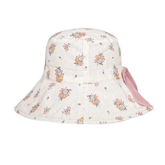 Bedhead Vacationer Reversible Adult Sun Hat - Primrose / Rosa