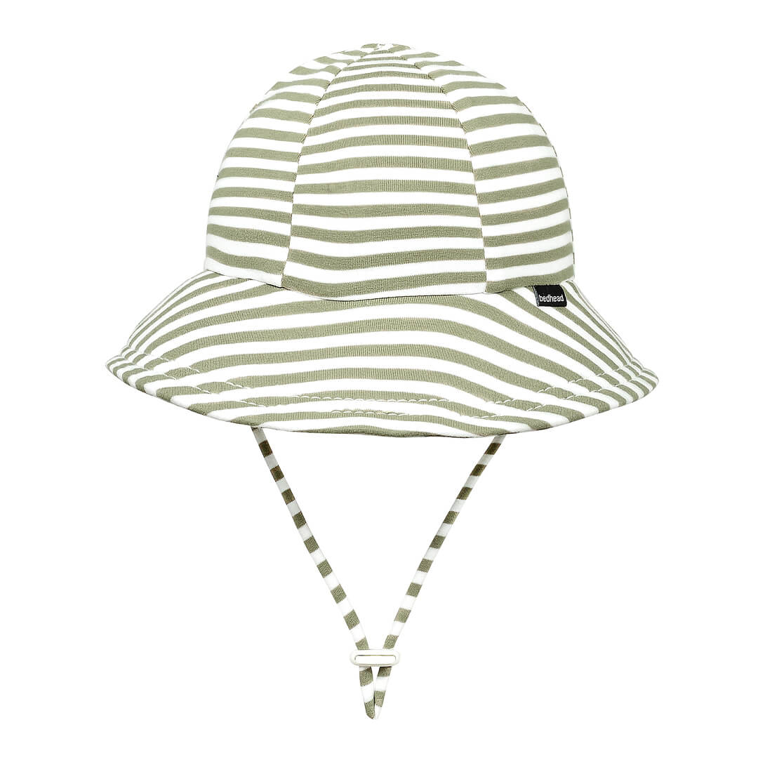 Bedhead Khaki Stripe Bucket Hat