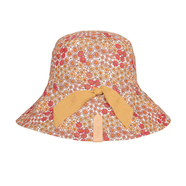 Bedhead Vacationer Reversible Adult Sun Hat - Melody / Maize