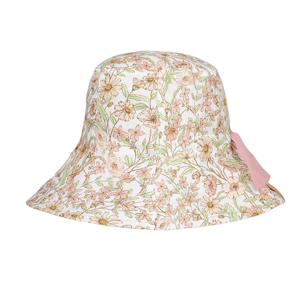 Bedhead Vacationer Reversible Adult Sun Hat - Poppy / Rosa