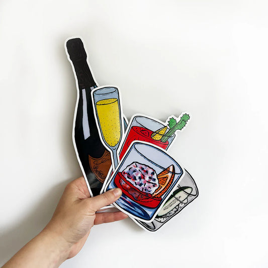 Billie Justice Thomson Big Drink Magnet Set