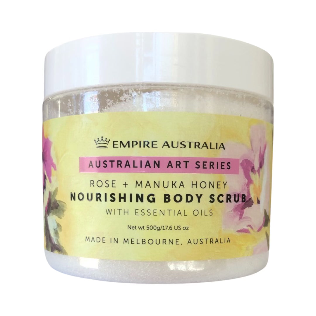 Empire Rose and Manuka Honey Nourishing Body Scrub
