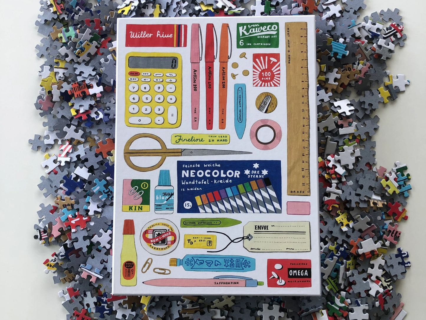 Happily Puzzles Stationery 1000 Piece Jigsaw Puzzle