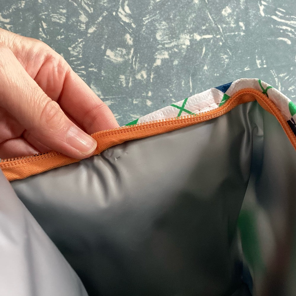 IMPERFECT: Project Ten Argyle Mini Insulated Tote (Lining)