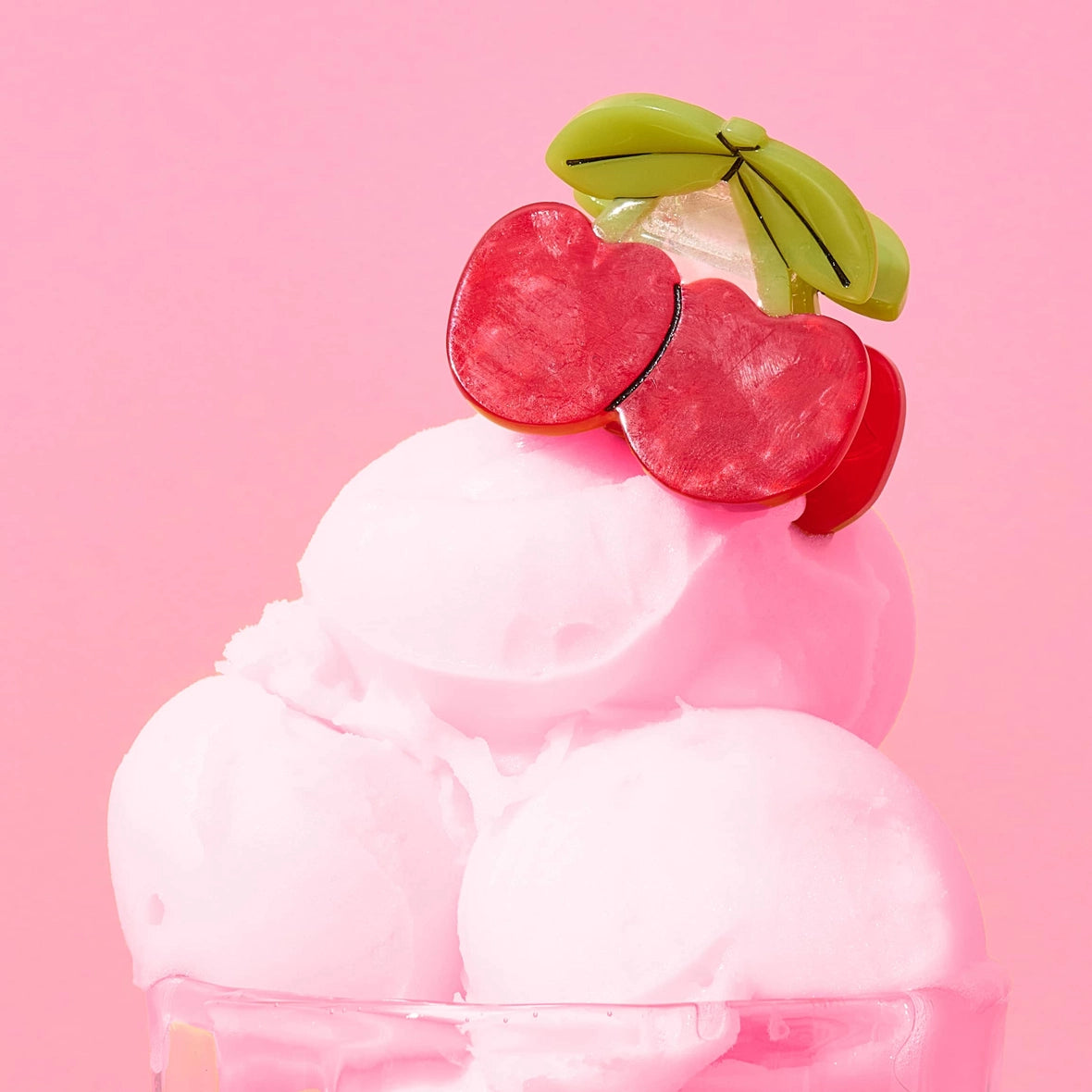 Jenny Lemons Mini Maraschino Cherries Hair Claw