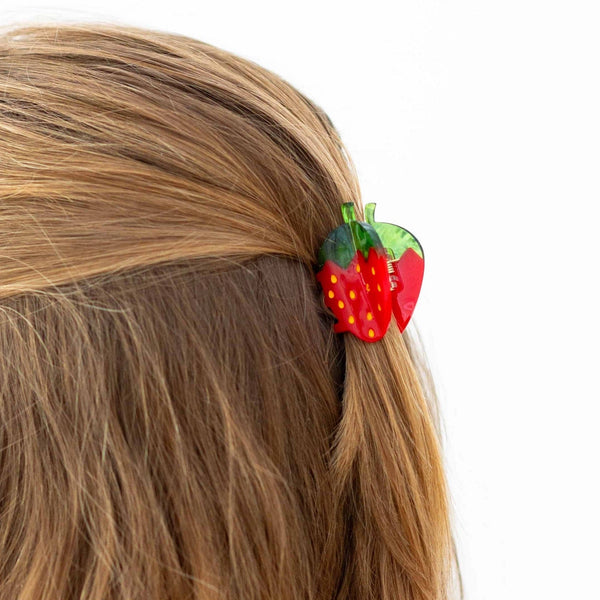 Jenny Lemons Mini Strawberry Hair Claw