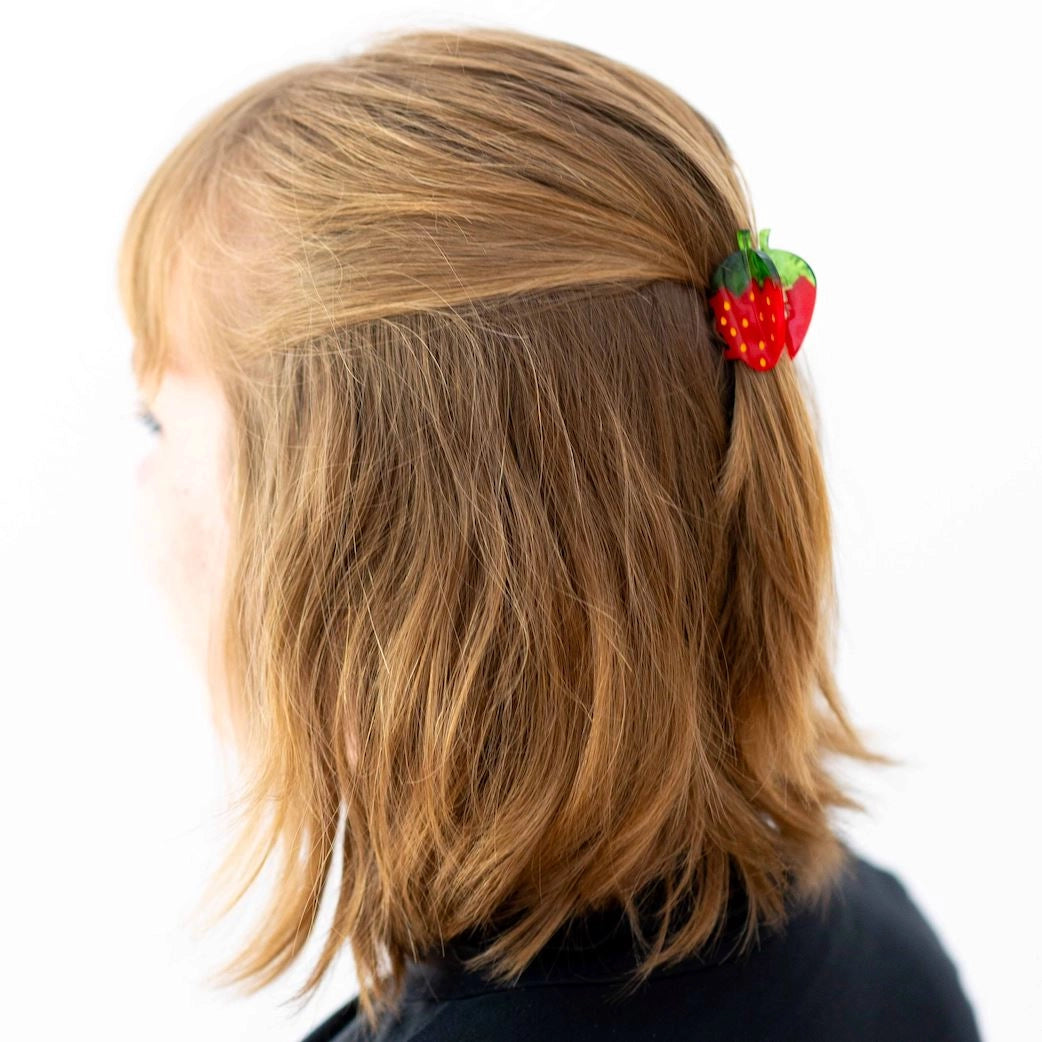 Jenny Lemons Mini Strawberry Hair Claw