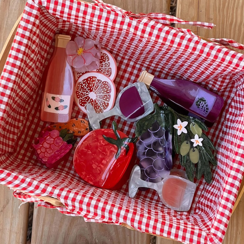 Jenny Lemons Midi Tomato Hair Claw