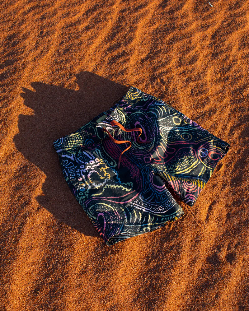 Kip & Co X Ernabella Arts Tjala Tjukurpa Boardies