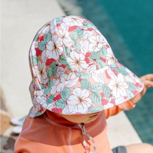 Bedhead Hibiscus Swim Legionnaire Hat