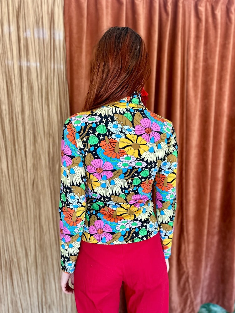 Nooworks Cosmic Floral Turtleneck