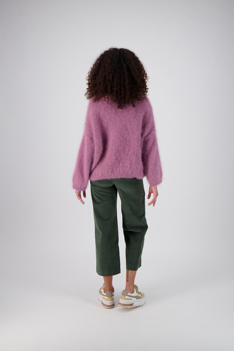 Olga de Polga Peggy Fine Cord Pants - Olive