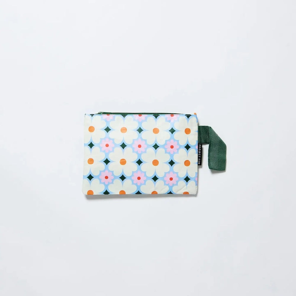 Project Ten Daisy Mini Zip Pouch