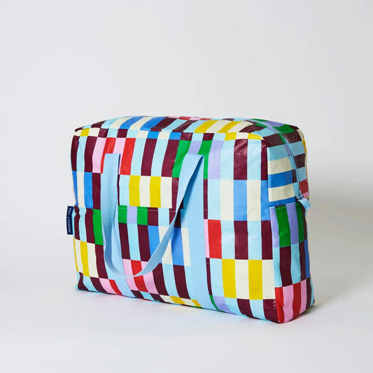 Project Ten Multi Stripe Overnight Bag