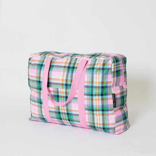 Project Ten Plaid Overnight Bag