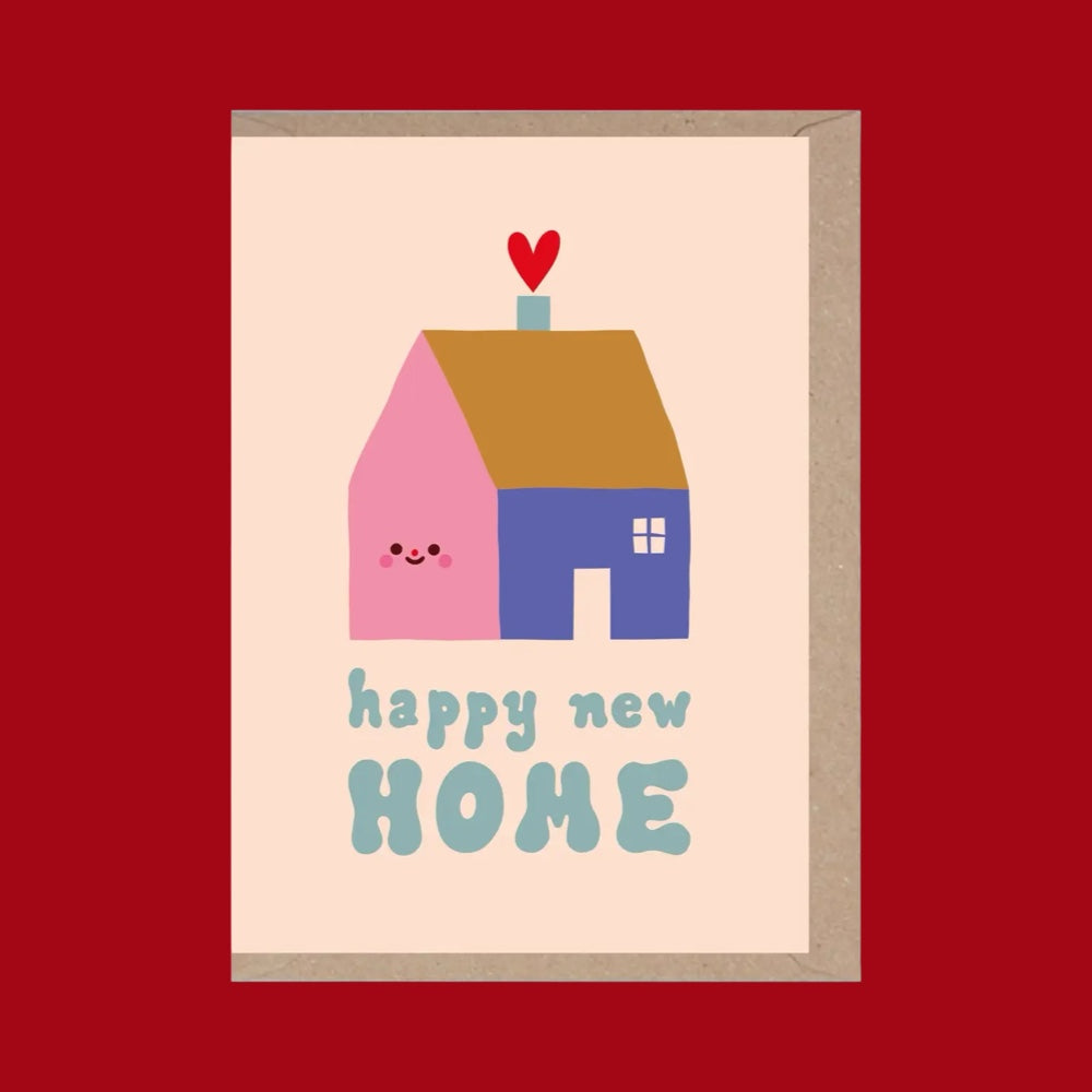 Rumble Cards Happy New Home Bungalow Card
