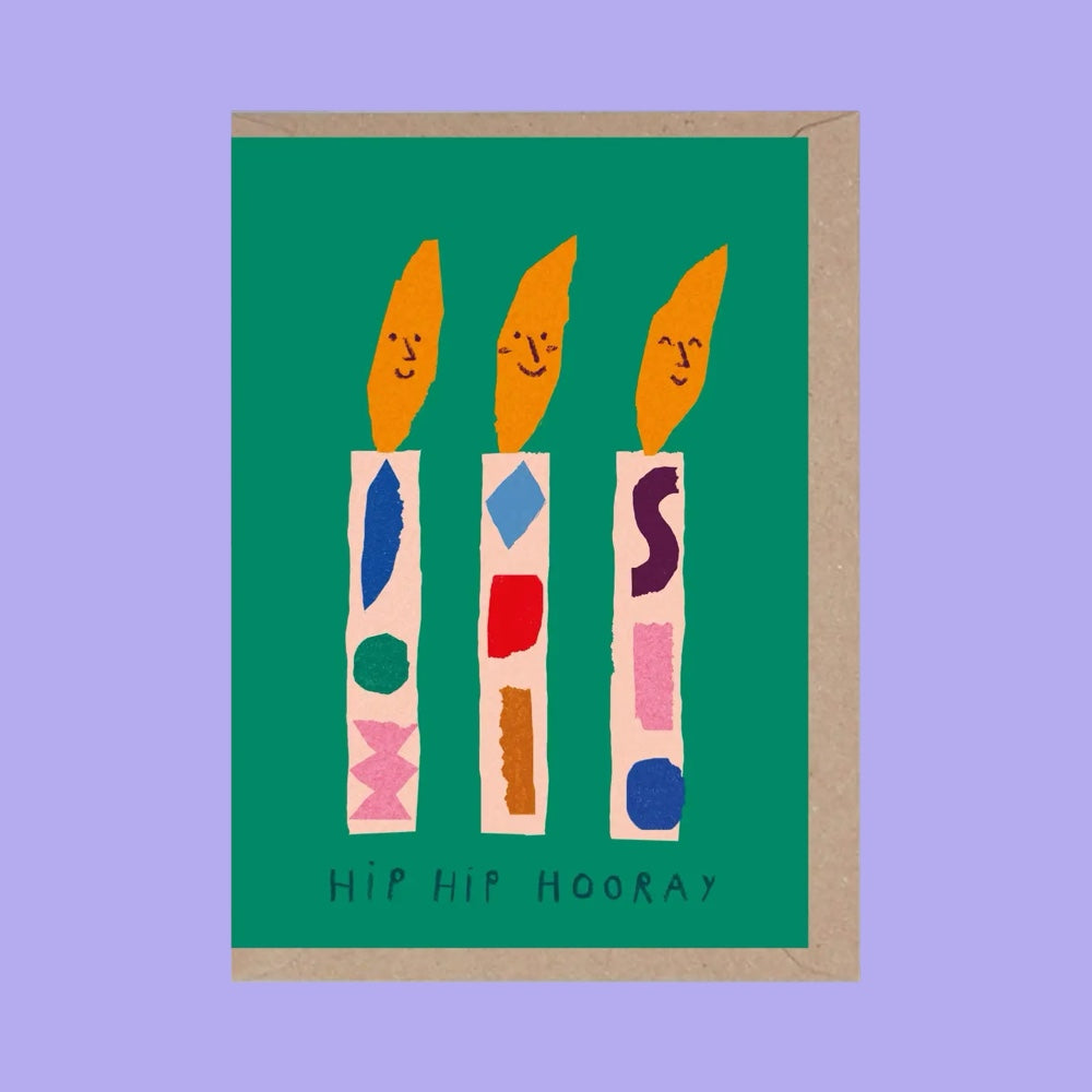 Rumble Cards Hip Hip Hooray Card