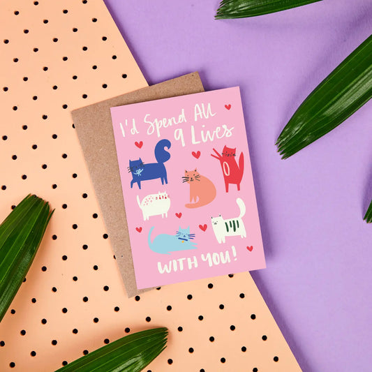 Rumble Cards Nine Lives Cats Card