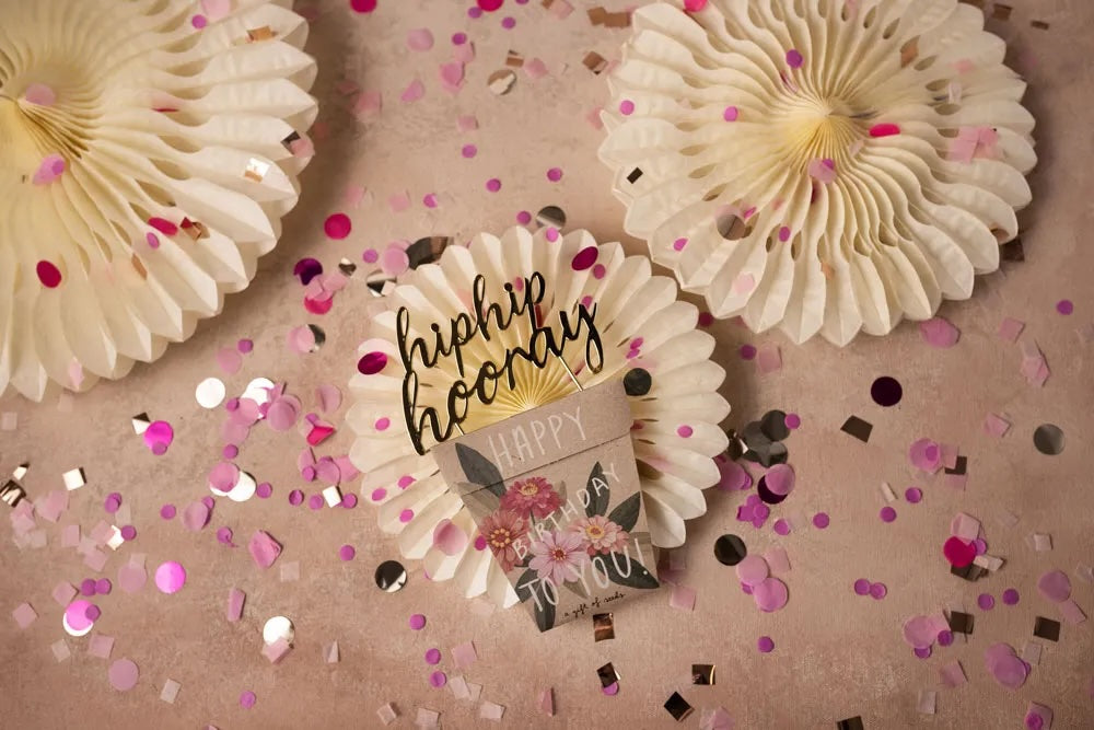 Sow 'n' Sow A Gift of Seeds - Zinnia Happy Birthday