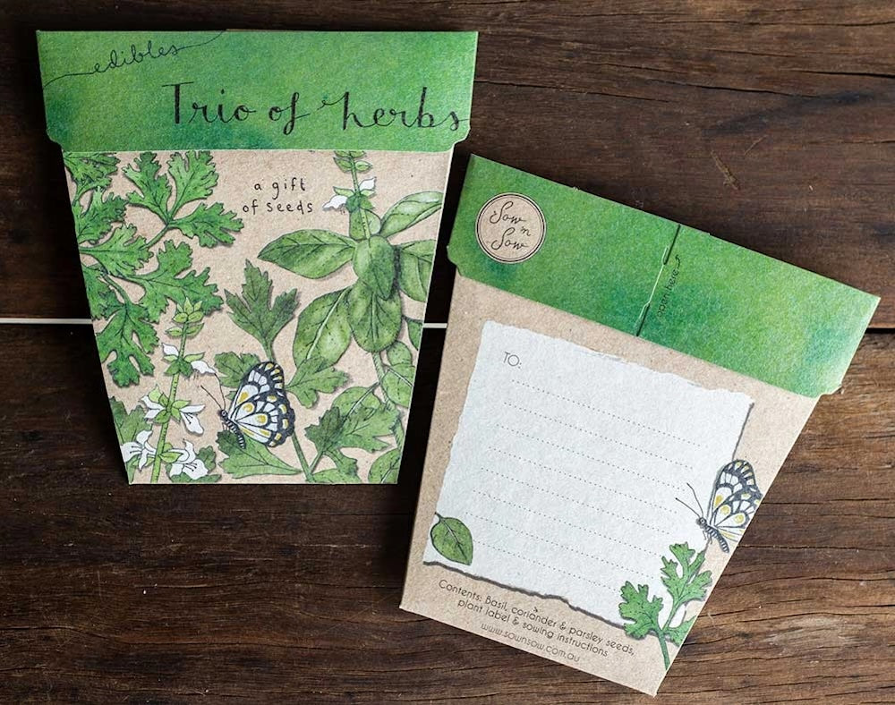 Sow 'n' Sow A Gift of Seeds - Trio of Herbs