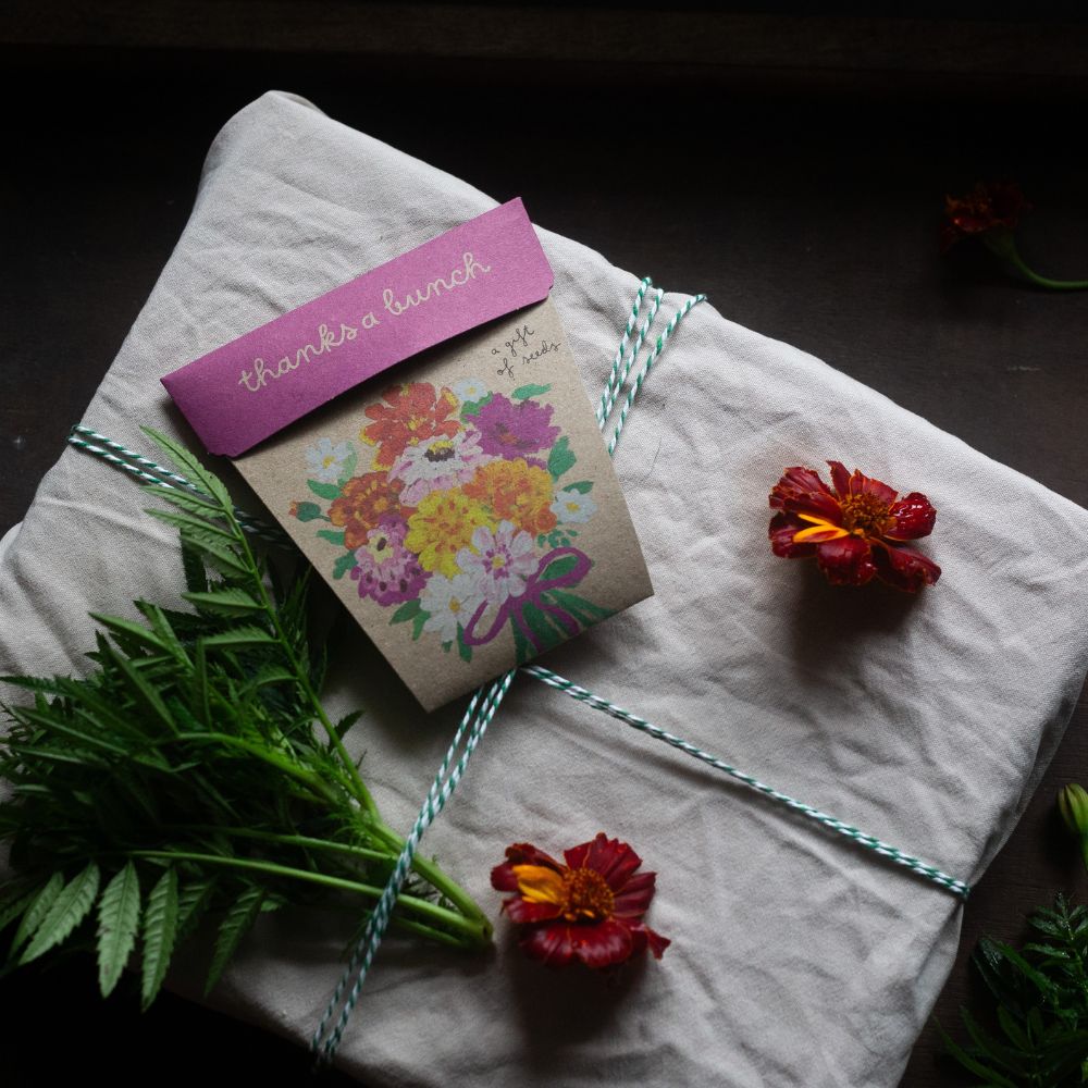 Sow 'n' Sow A Gift of Seeds - Thanks a Bunch