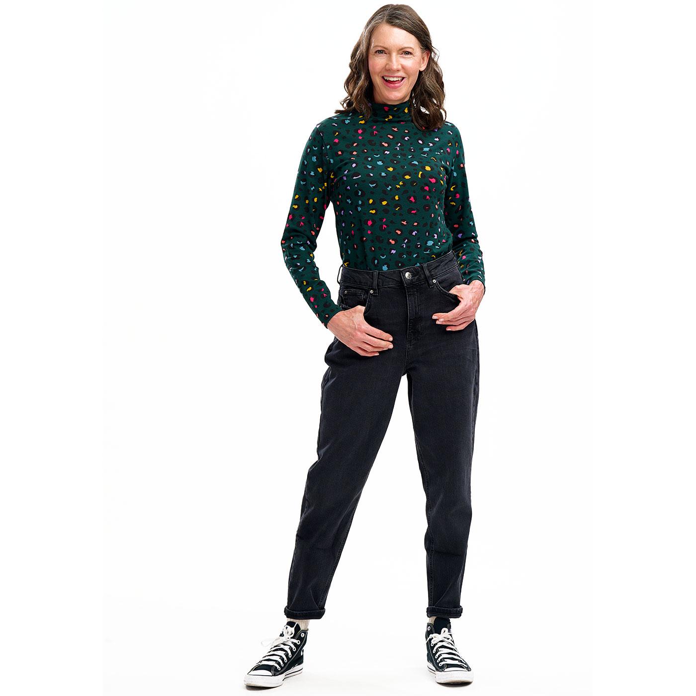 Sugarhill Brighton Annika Rainbow Leopard Top
