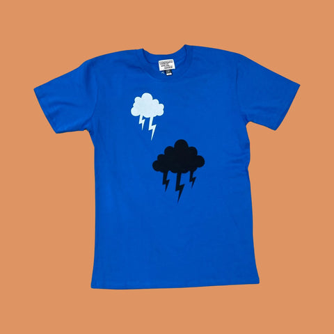 Tomorrow Never Knows Stormy Tee - Blue