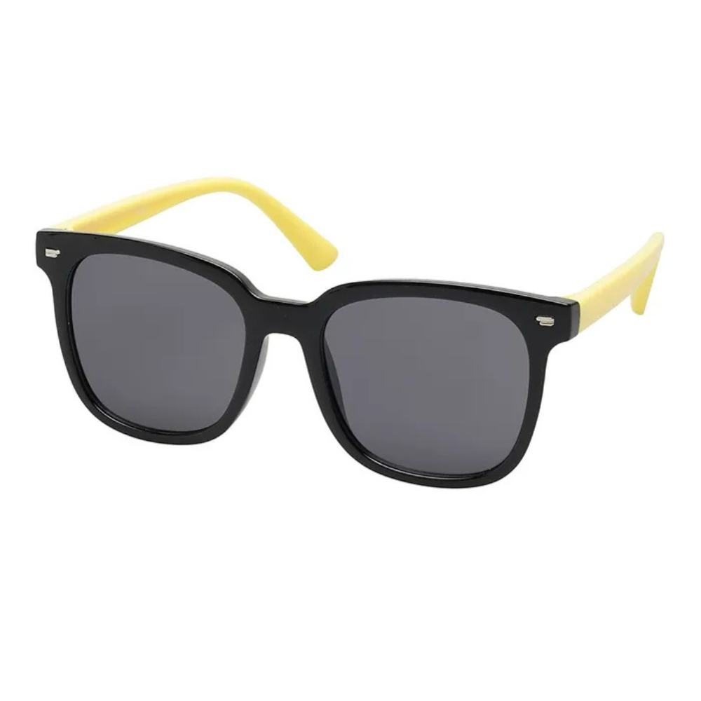 Unity Kids Two Tone Sunglasses - Black/Yellow