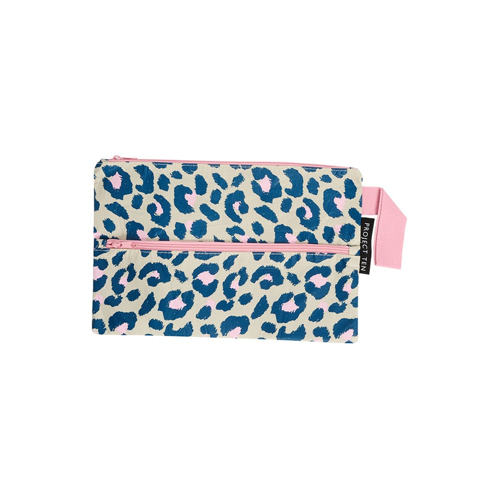 Project Ten Leopard Pencil Case