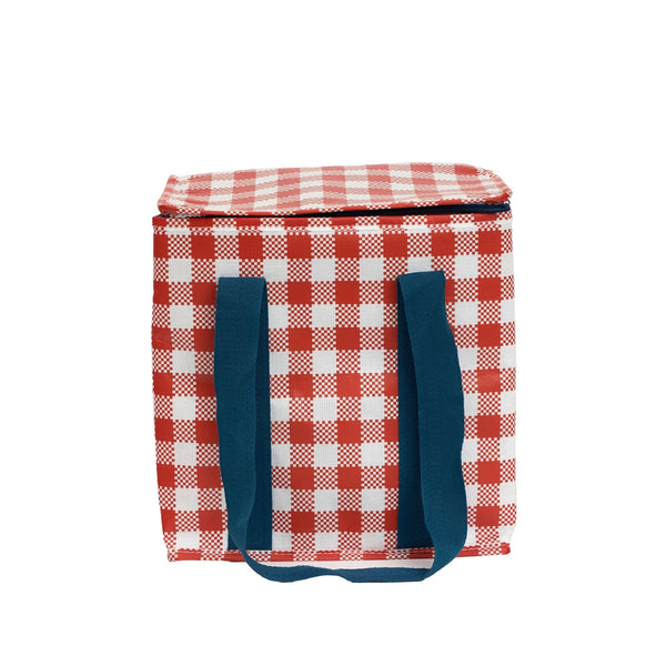 Project Ten Red Checkerboard Insulated Tote