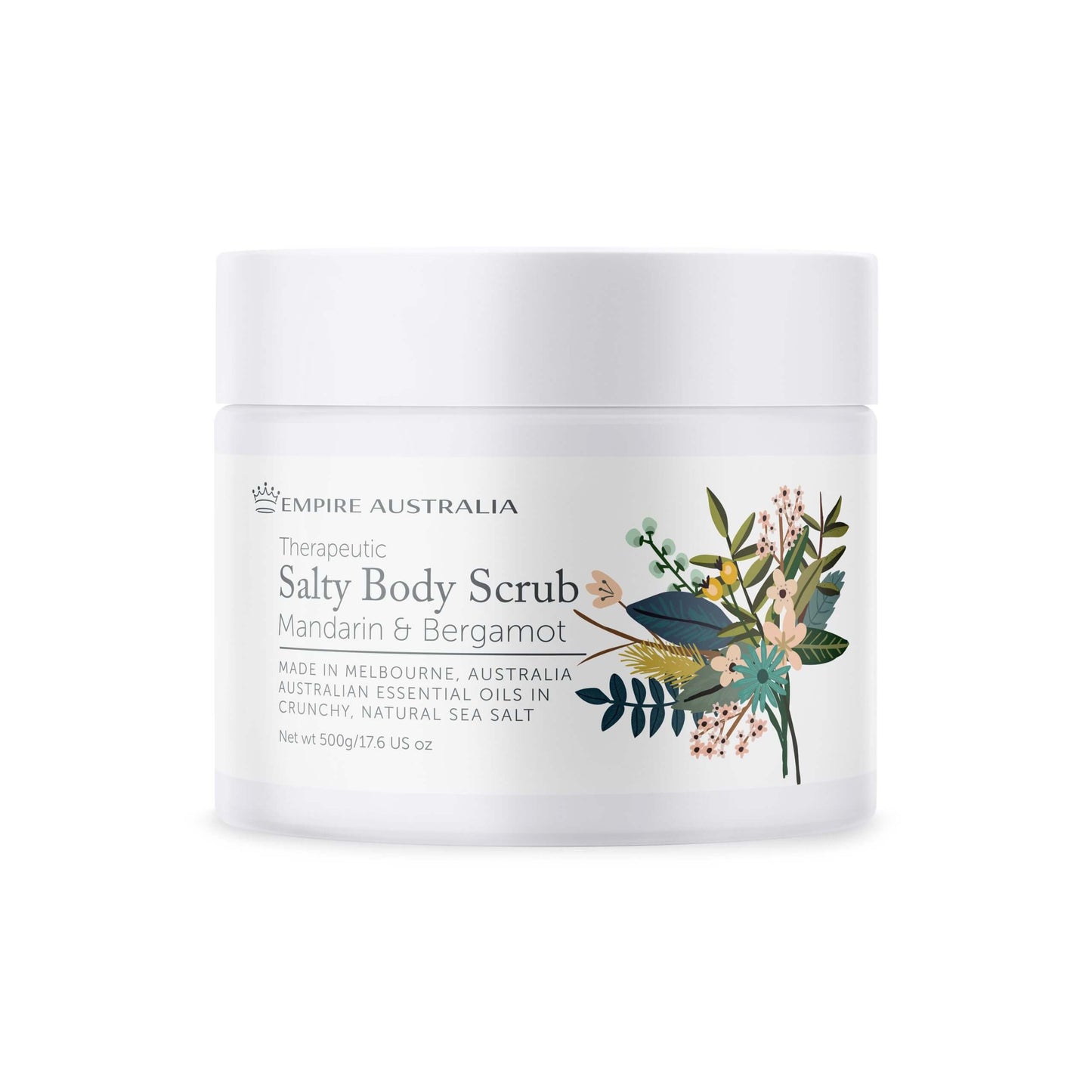 Empire Mandarin and Bergamot Salty Body Scrub