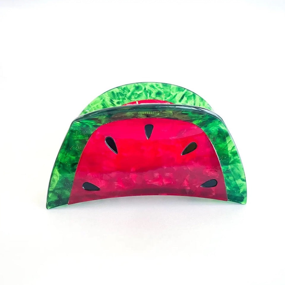 Jenny Lemons Large Watermelon Hair Claw
