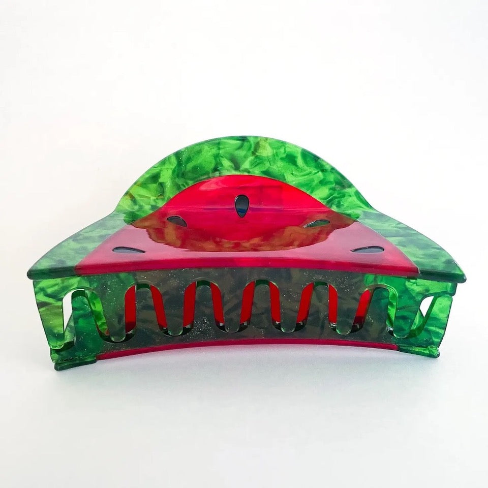 Jenny Lemons Large Watermelon Hair Claw