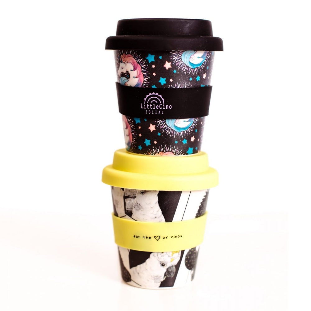 Little Cino Social Cockatoo Babycino Cup