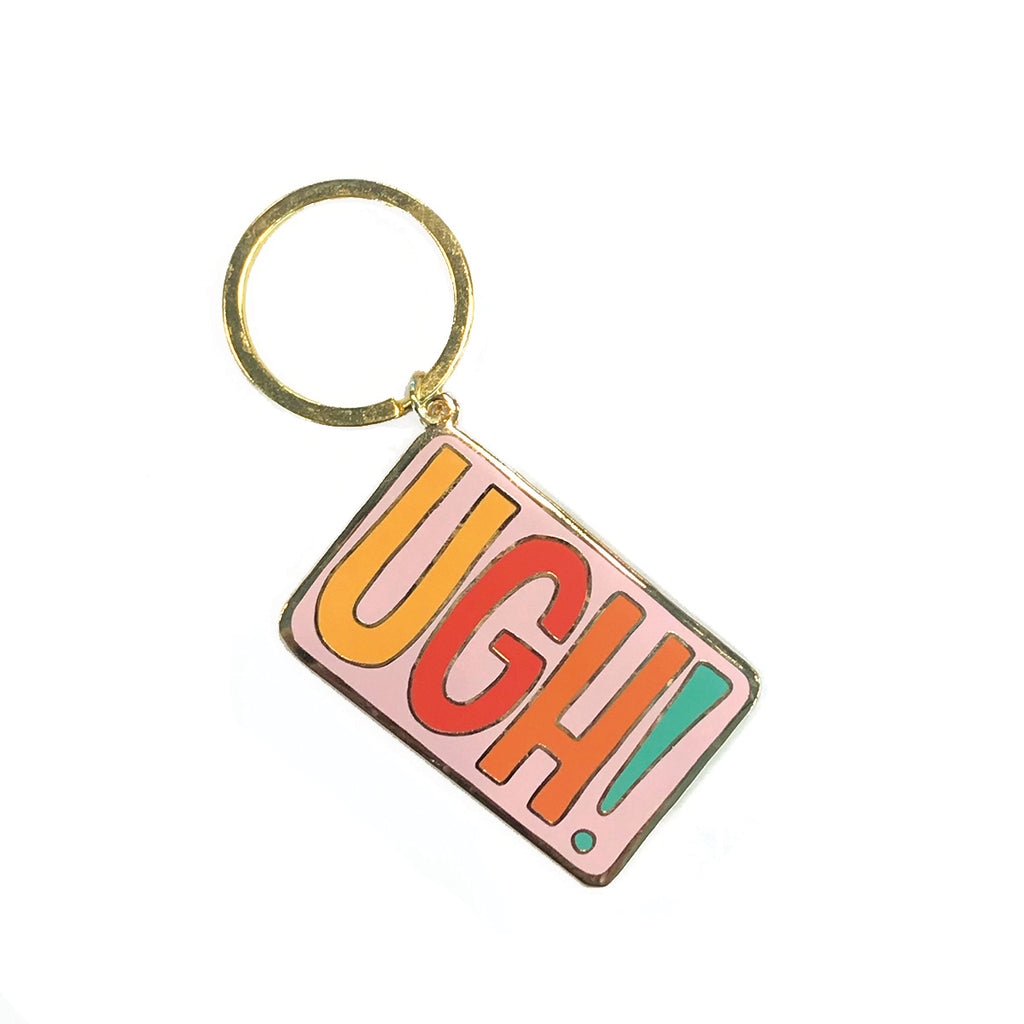 Slightly Stationery UGH Keychain