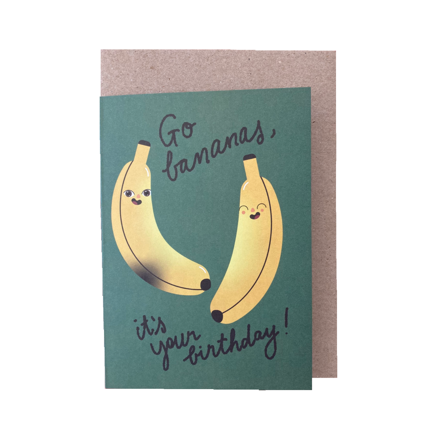 Snail Mail Paper Goods X Lisa Max Go Bananas Card