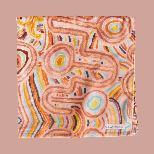 Kip & Co X Ernabella Arts Ngayuku Ngura Terry Towel
