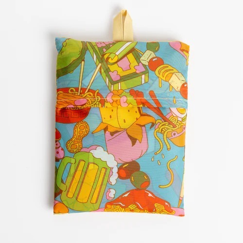 Yellow Owl Workshop Art Sack Shopping Bag - Gourmand by Clay Hickson