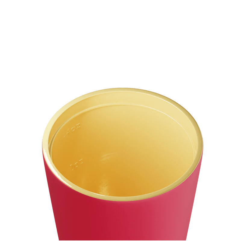 Fressko Ceramic Interior Piccolo Reusable Coffee Cup with Hang Loop - 4oz