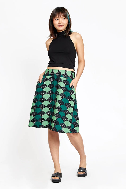 Totem Sereia Skirt - Uluwatu Green