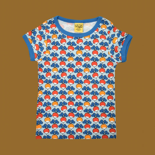Duns Multi Radish Blue Kids' Short Sleeve Tee