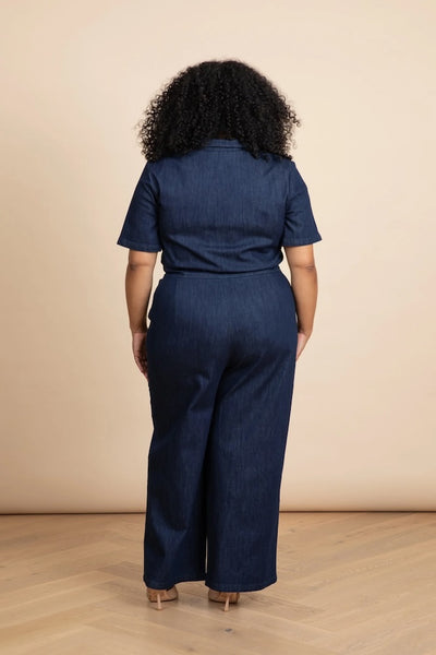 Frock Me Out Freestyler Denim Jumpsuit - Indigo